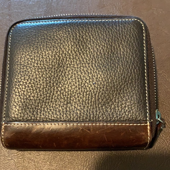 Vintage Dooney & Burke bi-fold leather wallet - Picture 2 of 8